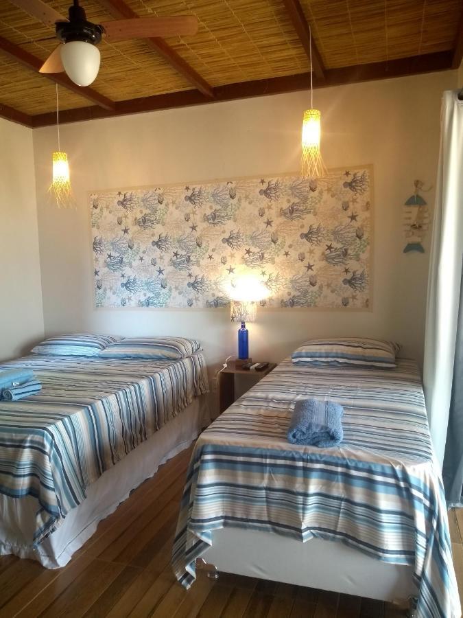 Quarto Triplo com Vista do Jardim