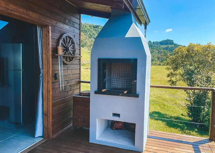 Cabanas Estancia Da Serra - Casa Boreas Barracão