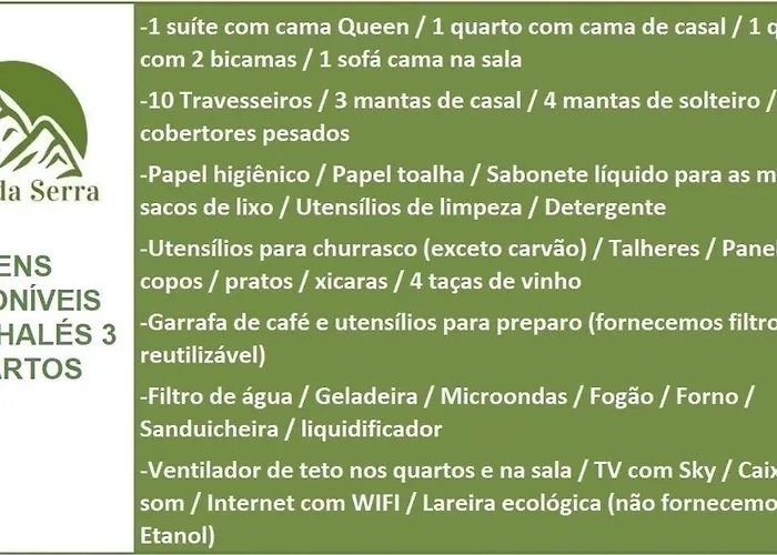 Villa da Serra Ibitipoca chalé família - 700m do centrinho Conceição da Ibitipoca