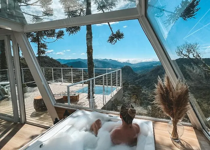 Benta Rosa Chales De Luxo Urubici