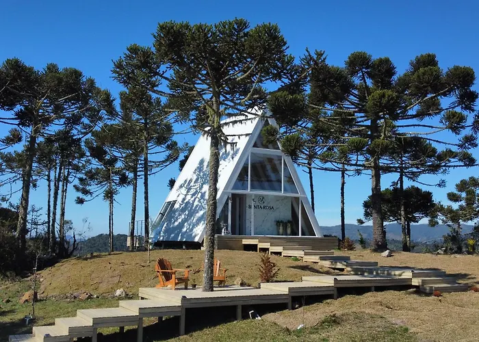 Benta Rosa Chales De Luxo Urubici